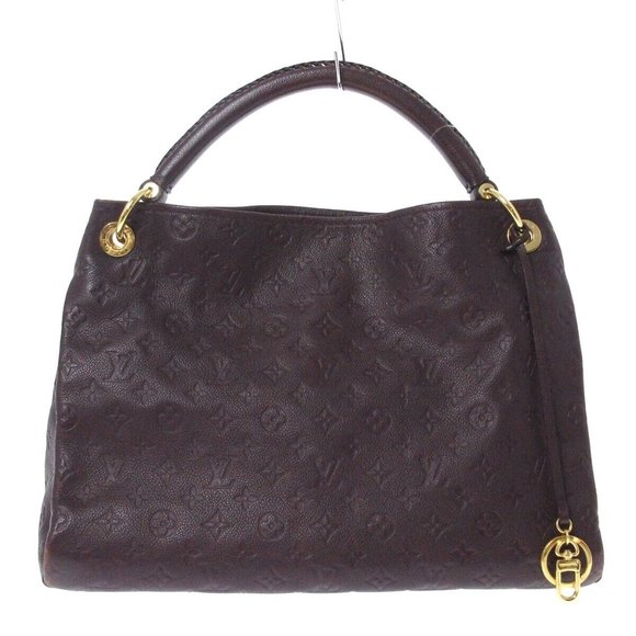 Louis Vuitton Artsy Infini Black Monogram Empreinte Leather Hobo